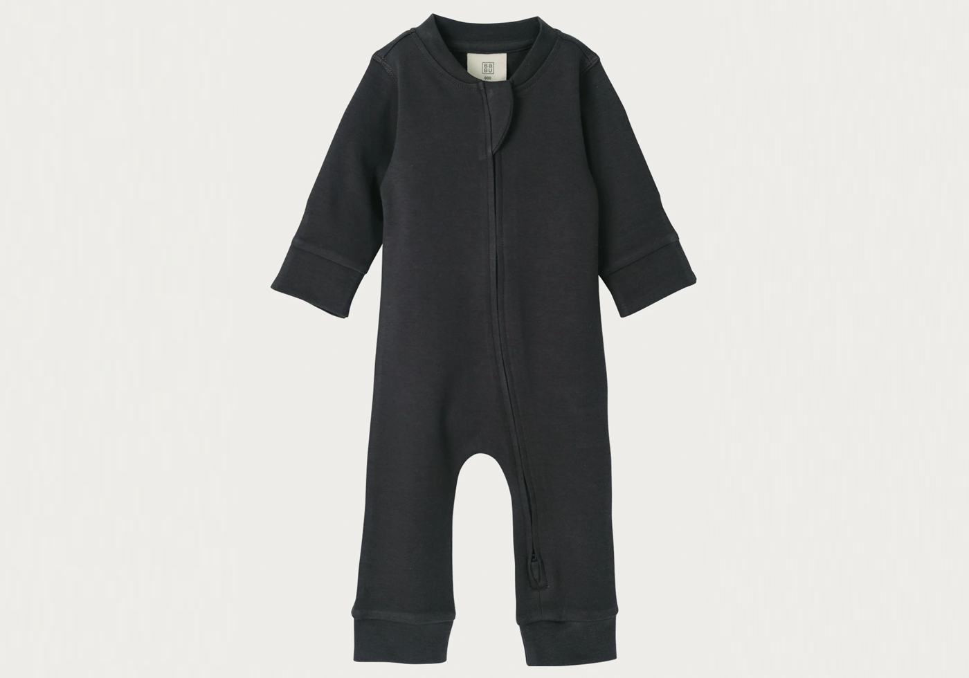 Charcoal baby romper 
