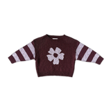 Bloom Knit Pull Over | Plum