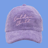 Terry Towelling Cap | Purple