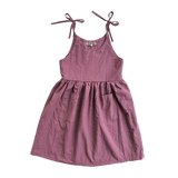 Tie Dress | Desert Dust