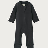Footless Onesie Zipsuit | Charcoal