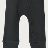 Footless Onesie Zipsuit | Charcoal