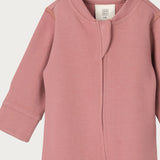Footless Onesie Zipsuit | Rose