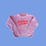 Signature Knit | Lilac & Orange