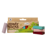 Honeysticks Beeswax Crayons Blocks 12pk