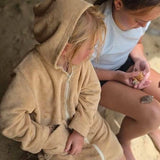 Kids Zip Towel | Sandcastle
