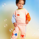 Fleece Sweater | Little Billabong Pink