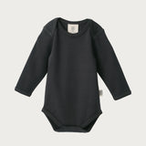 Long Sleeve Bodysuit | Charcoal