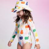 Long Sleeve Zip Bather | Tiny Orchard