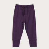 Merino Cuffed Pants | Plum