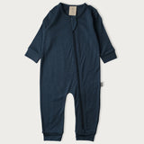 Merino Footless Onesie | Denim