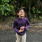 Merino Hoodie | Plum