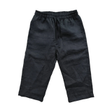 Linen Pants | Moonless Black