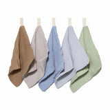 Organic Muslin Baby Wash Cloths | Earth and Sky (5 Pack)