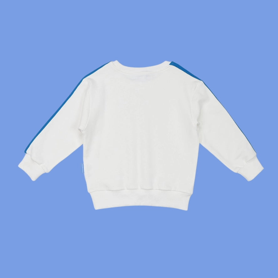 Outta Space Zero Gravity Sweat | Snow & Blue Horizon
