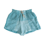 Crinkle Linen Shorts | Peppermint