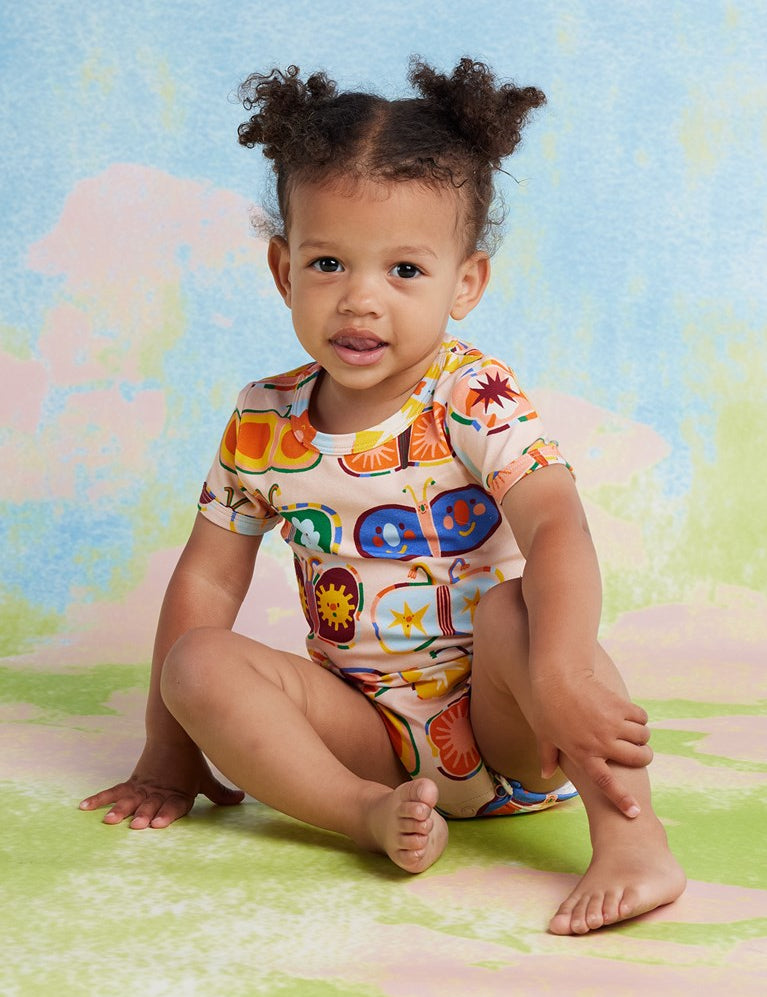 Short Sleeve Bodysuit | Flutterby