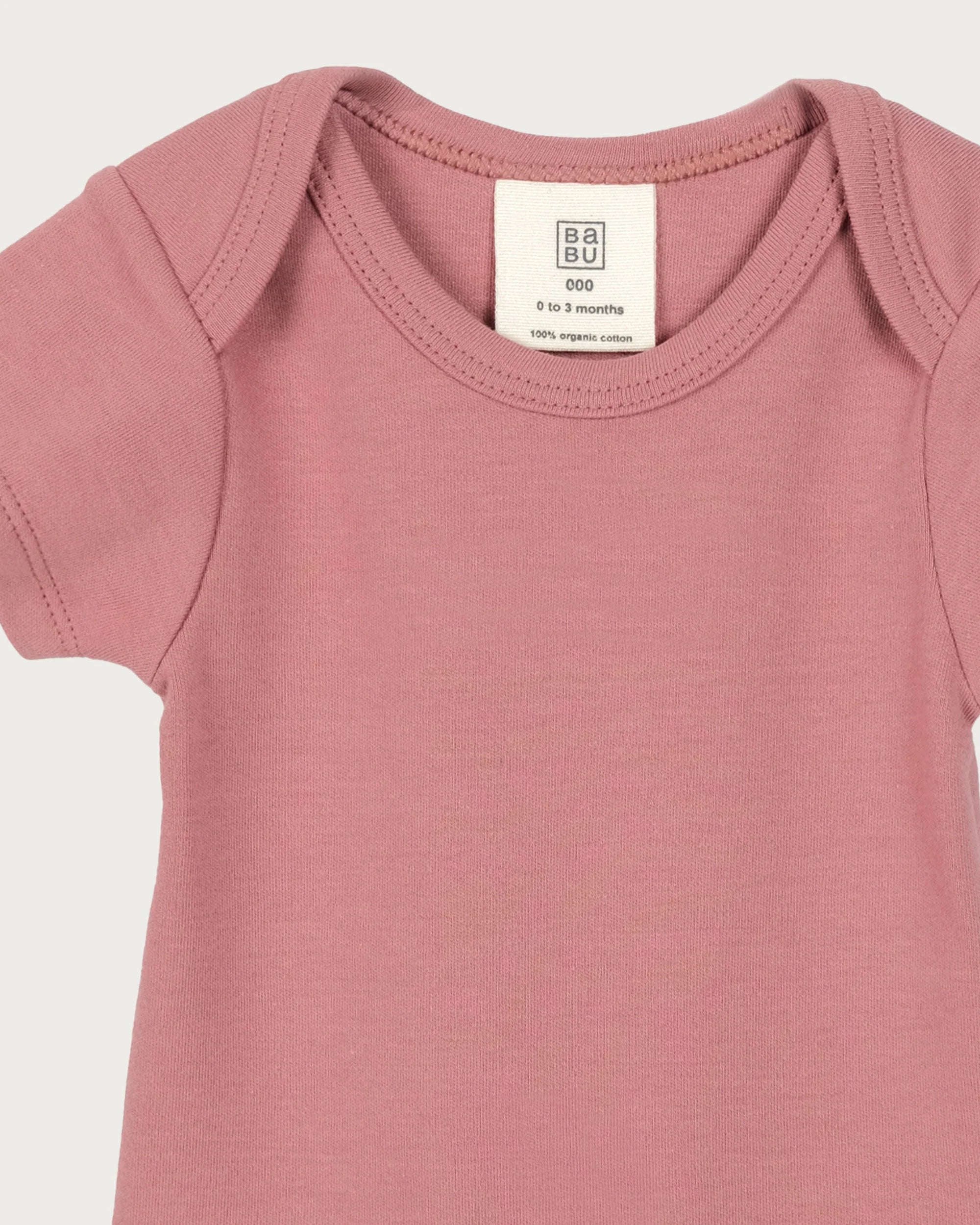 Short Sleeve Bodysuit | Rose